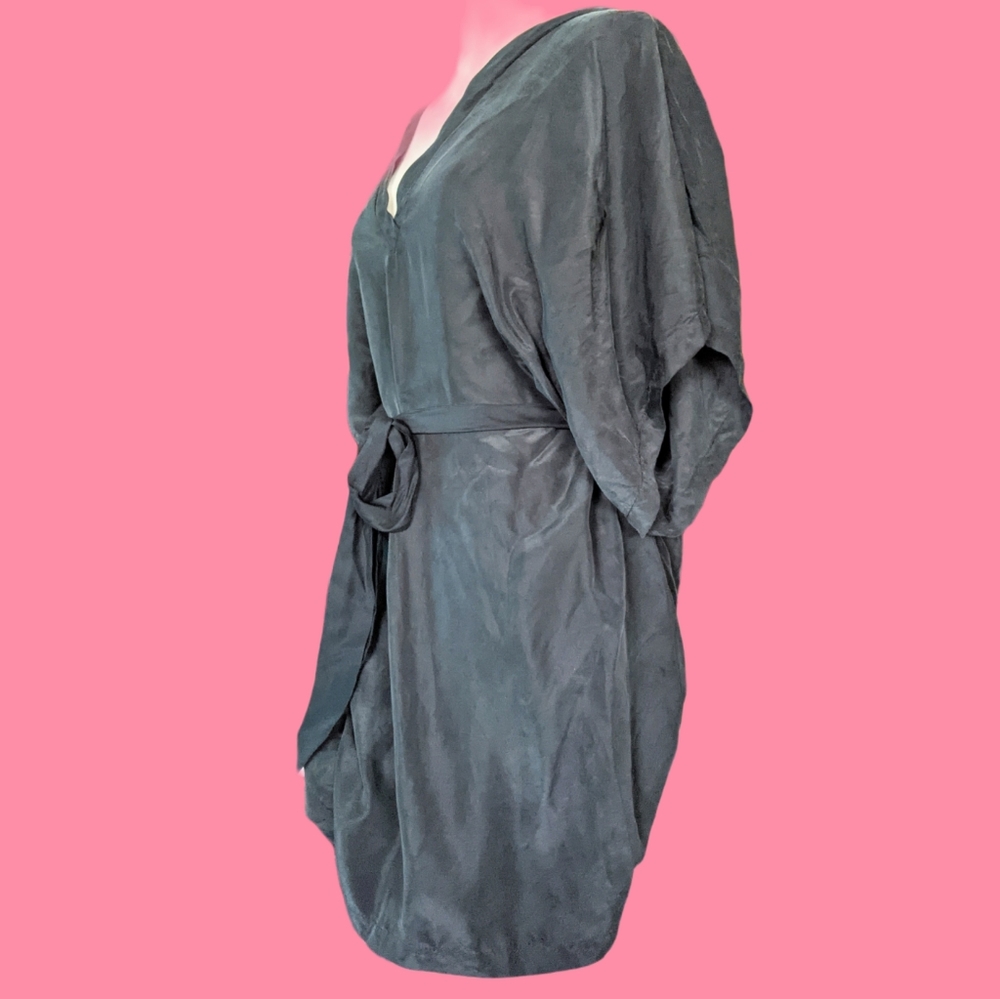 PIKO1988 100% silk kimono dress.